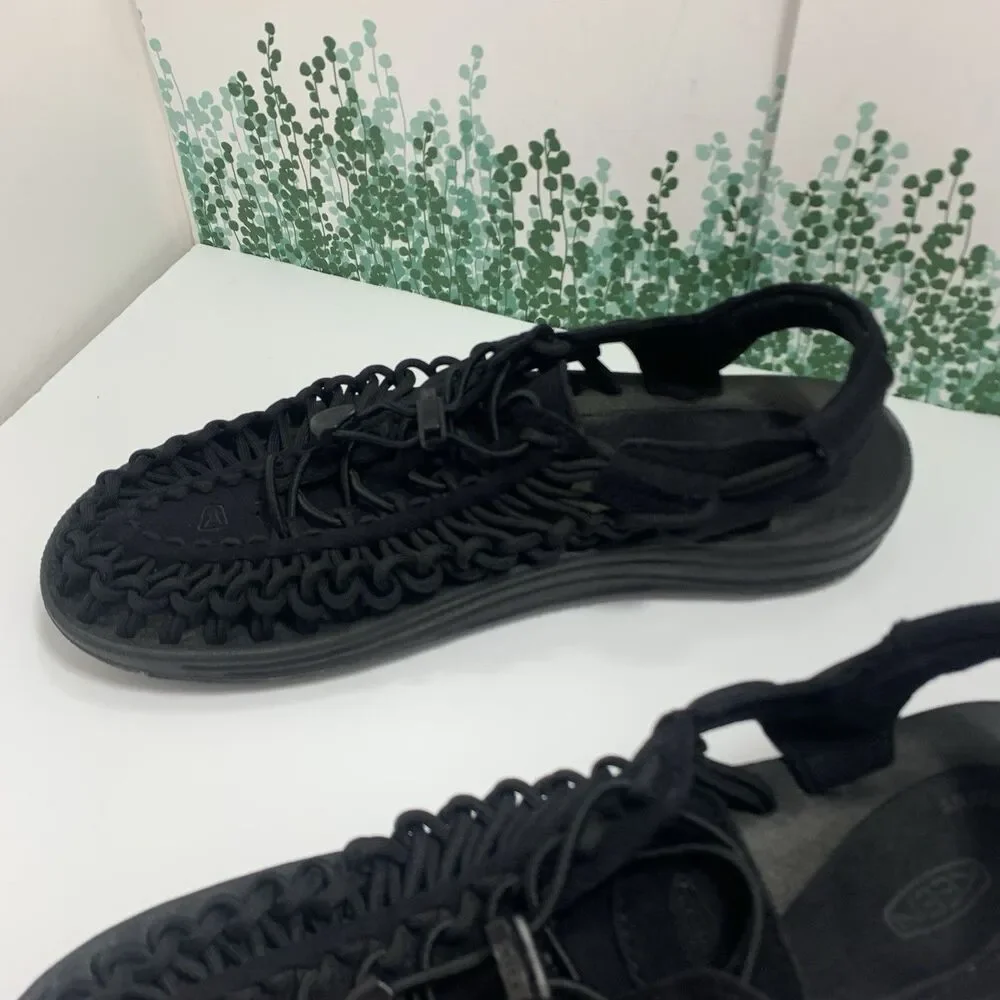Keen Women’s Black Waterproof Hiking Nature Enclosed Sandals Size 39.5 EU/9 US